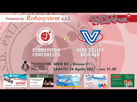 ROBOSYSTEM CONCOREZZO 🆚 Vero Volley Base Ald