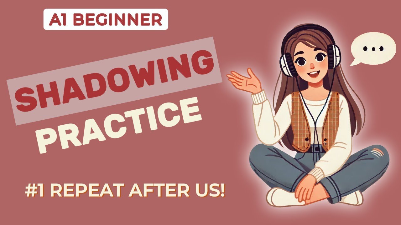 Shadowing Speaking Practice Ep. 1 | Listen & Repeat English Phrases | English Podcast