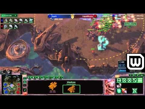 Winter Starcast #4 - Bunny (Terran) vs Keen (Terran) TvT Slugfest.