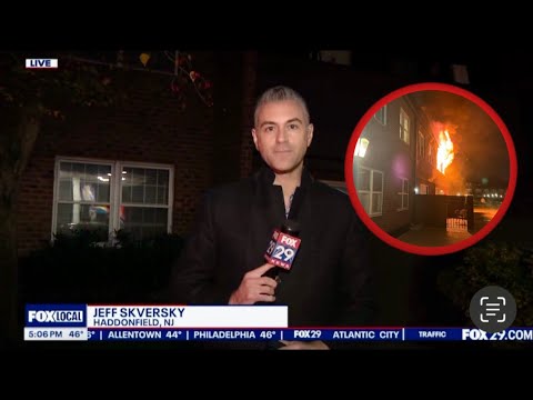 Haddonfield Condo Residents & Firefighters Help Evacuate 2 Alarm Fire Displacing 12 People