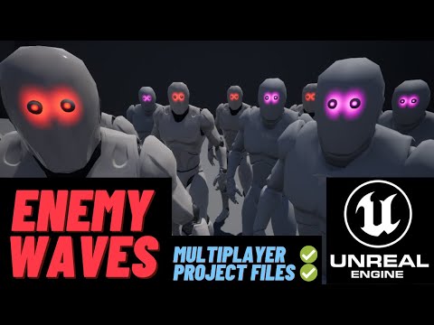 Multiplayer Wave Based Enemy Spawner - UE4 Tutorial