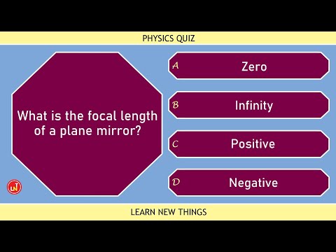 Physics Quiz - Part 1 | 20 Questions | General Science Questions for Students