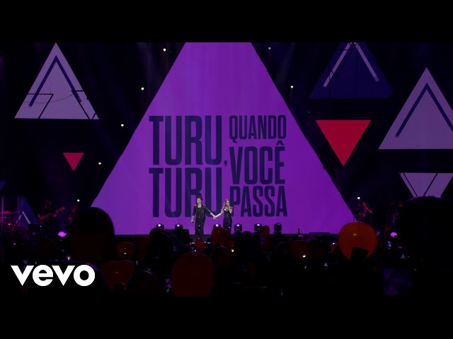 Música Quando Você Passa (Turu Turu) (Ao Vivo) - Sandy e Junior (2020) 