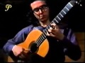 Rare Guitar Video  John Williams plays El Colibri