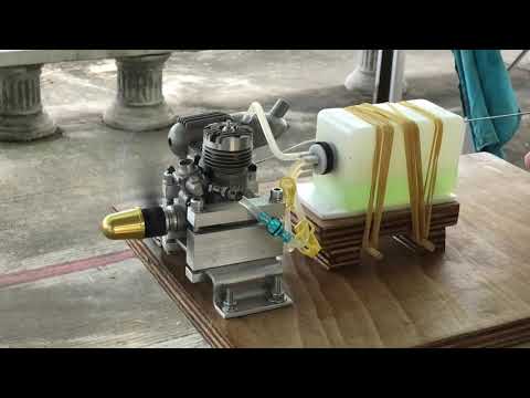 Thunder Tiger GP-25, a ABC glow engine from Taiwan - test run - Still a little rich at the Low End?