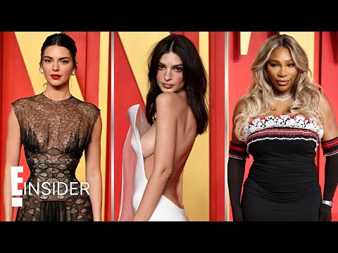 2024 Vanity Fair Oscar Party : MOST ICONIC Red Carpet Looks