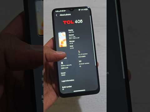 TCL 406 #tcl406 #tclphone #tcl
