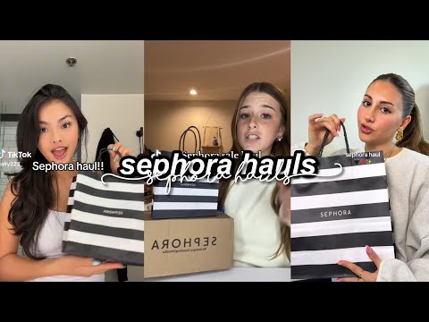 sephora hauls compilation #2