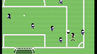 Footy game test - Commodore 64