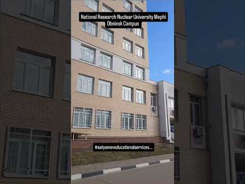 National Research Nuclear University Mephi Obninsk campus.#mbbsabroad #mephi