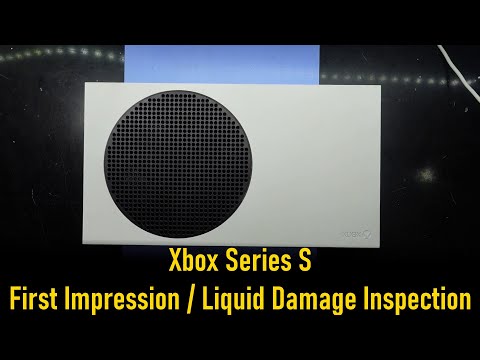 Xbox Series S First thoughts and Water Damaged Teardown Inspection