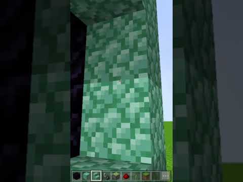 EPIC Minecraft Shortcut: Nether Portal Creeper!
