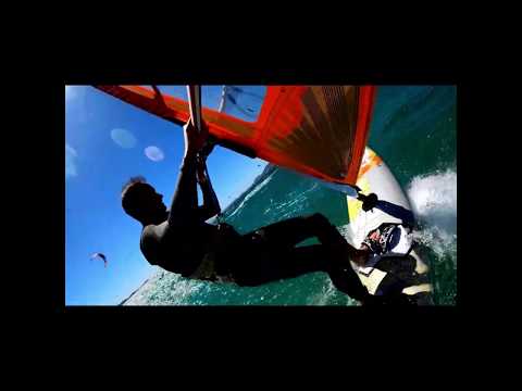 Almanarre Beach Windsurf action