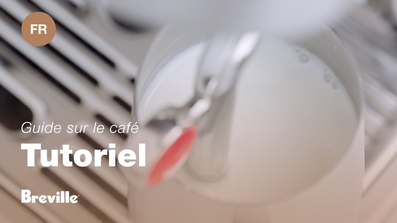 Guide didactique du café Breville - Technologie Auto MilQ™ de moussage du lait mains libres
