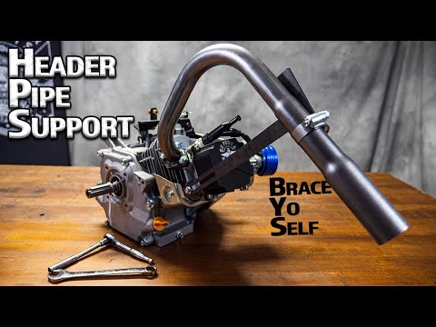 How to Install the Header Pipe Support