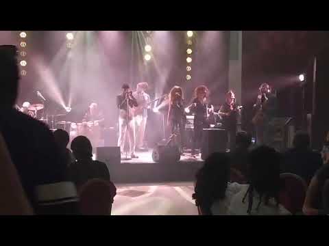 Concert Vicky Edimo Basse - Miguel Angel Fernandez percus - Guy Bilon drums 🙏🌍🪘🙌🎹🎸🥁🙏