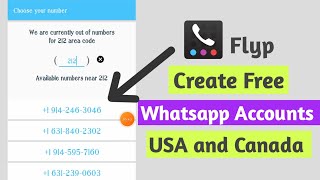 How To Create Free Whatsapp Account Using Canada and USA Phone Numbers in 2022