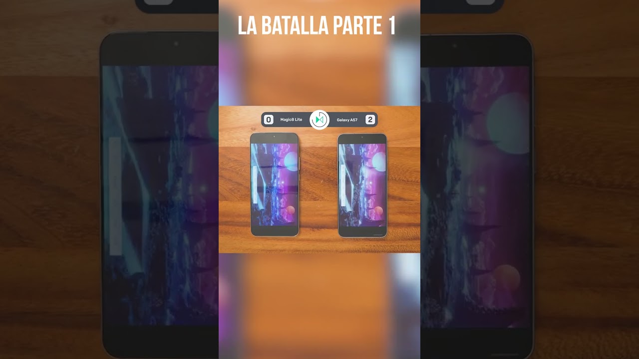 Galaxy A57 vs HONOR Magic8 Lite (Parte I) | La Batalla