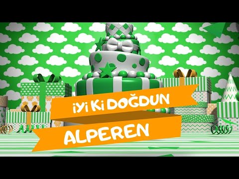 İyi ki doğdun ALPEREN  | Karadeniz Versiyon