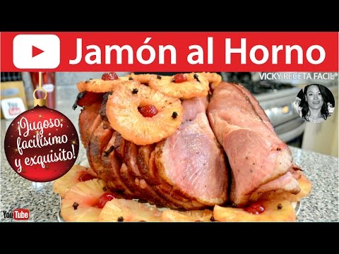 Jamón al horno | #VickyRecetaFacil Video