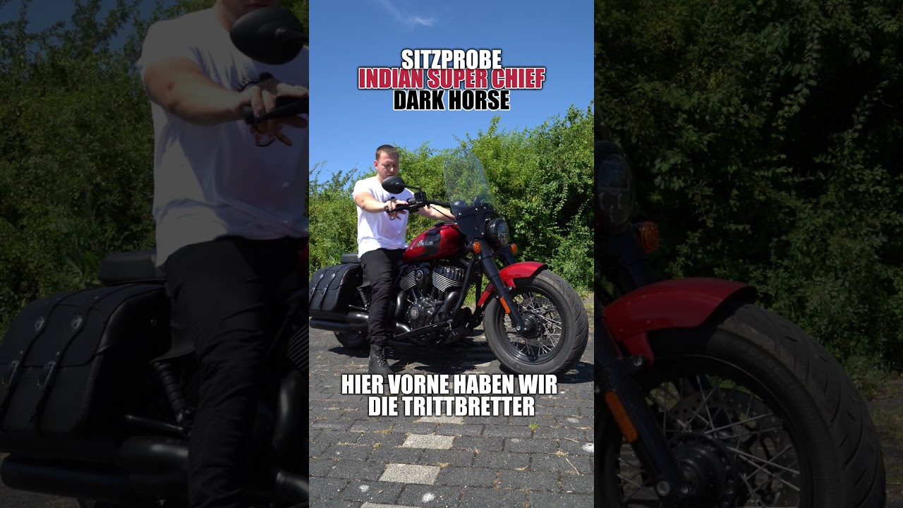 Sitzprobe: Indian Super Chief Dark Horse 🏍️