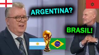 INGLESES COMPARAM BRASIL E ARGENTINA… E MARROQUINOS SURPREENDEM