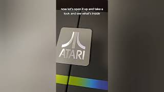 Atari 7800+ promo unboxing