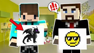 TEGUH SUGIANTO IKUT LOMBA MELUKIS DI MINECRAFT