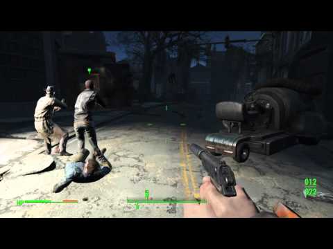 Fallout 4 Boston after dark