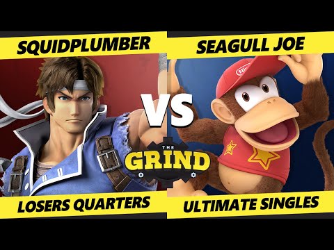 The Grind 180 Losers Quarters - Seagull Joe (Palutena, Diddy Kong) Vs. Squidplumber (Richter) - SSBU