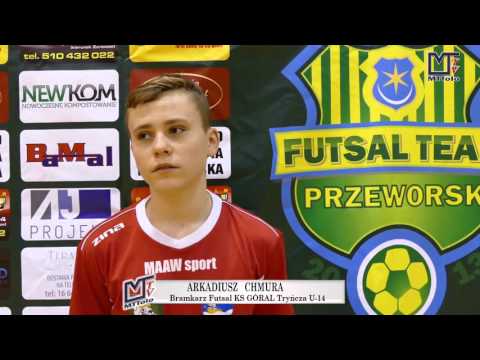 Arkadiusz Chmura Bramkarz GÓRAL Tryńcza el.MMP U-14 Przeworsk 2015-11-21