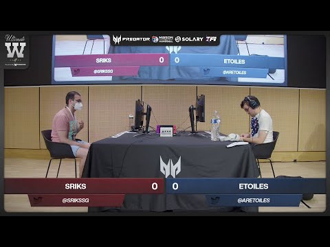 UW4 Single Winners TOP 128 Qualifier - Sriks (Sephiroth) Vs. Etoiles (Pac-Man)