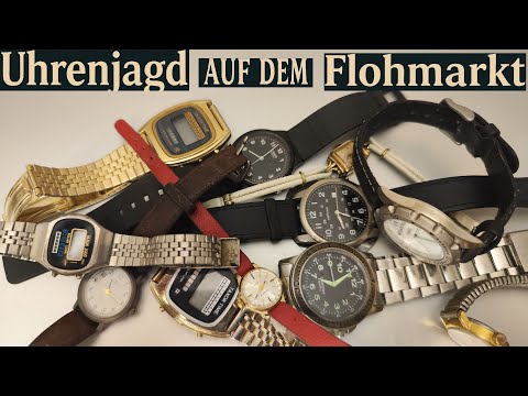 Unglaubliche Flohmarkt-Funde: Uhren ab 1€