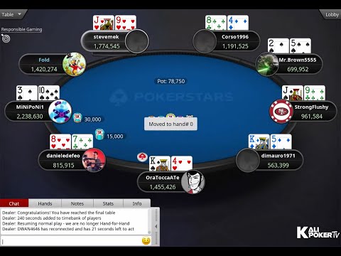 IT - Summer Freeze €50 NLHE PKO Main Event Final Table Replay