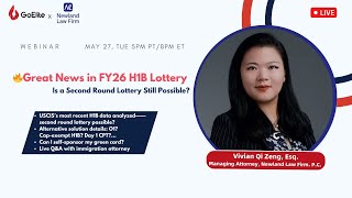 Great News in H1B Lottery 2025, Is a Second Round Lottery Still Possible