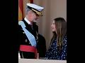 Infanta Sofia and King Felipe sweet moment in public💖 #infantasofía#kingfelipe#spain#love#edit