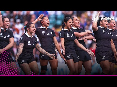 Black Ferns lay down a THRILLING Haka 😱 | New Zealand v France | Rugby World Cup 2025