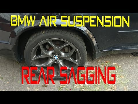BMW Rear Sagging - Air Supension problems