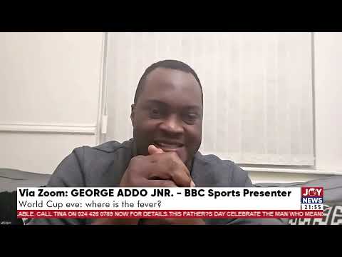 English fans are closely watching this match against Ghana - George Addo Jnr, BBC Sports Presenter.