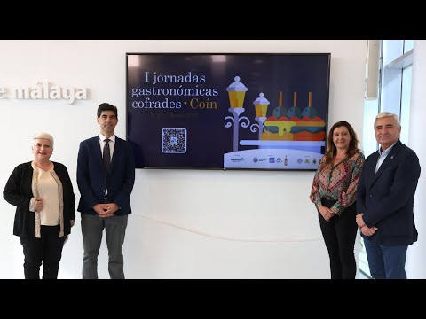 Presentación de las I Jornadas Gastronómicas Cofrades de Coín