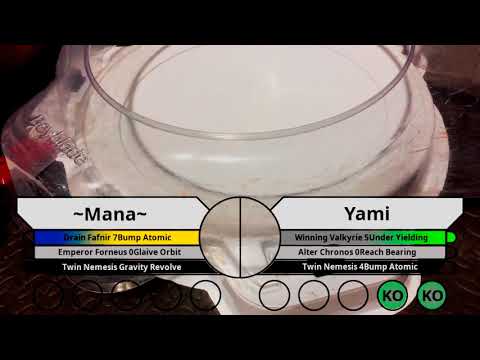 WBO Beyblade Tournament Battle: ~Mana~ vs Yami - BEYBLADE NORTH 2018 BURST FINALS
