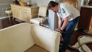 Glenn Cleaning upholstery