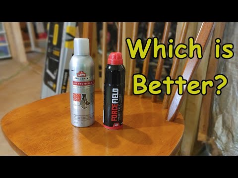 Best Shoe Protector Spray | Forcefield vs Kiwi