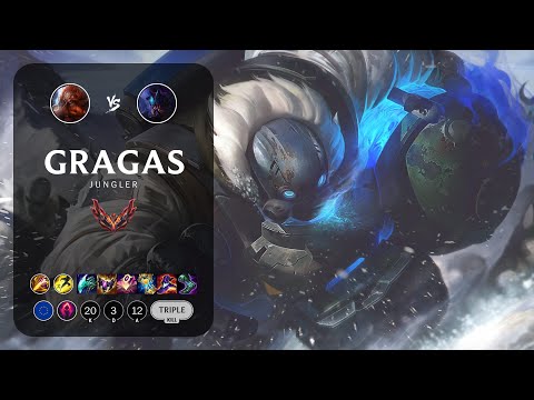 Gragas Jungle vs Rek'Sai - EUW Grandmaster Patch 13.16