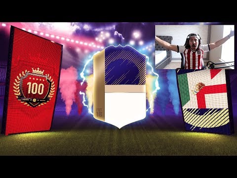 TOP 100 MONTHLY REWARDS!! ICON & 44 RED INFORMS IN A PACK! FIFA 18