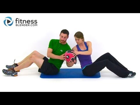 Partner Workout with Kelli &amp; Daniel - Fitness Blender&#39;s 100th Free Full Length Workout Video