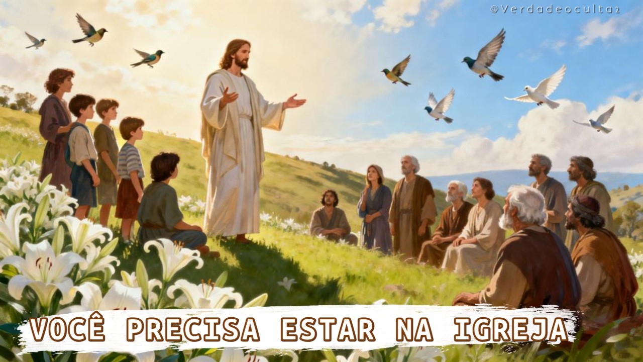 Você precisa estar na igreja