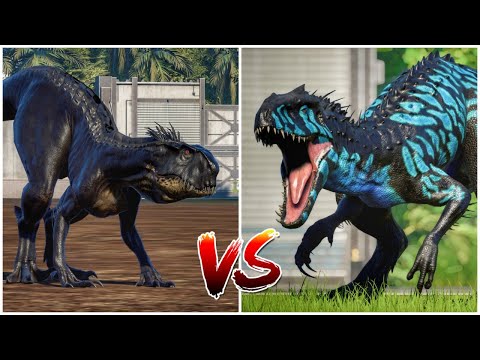 E750 Scorpious Rex vs Indominus Rex - Jurassic World Evolution.