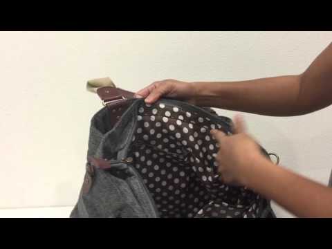 Damero Soft Diaper Tote Bag