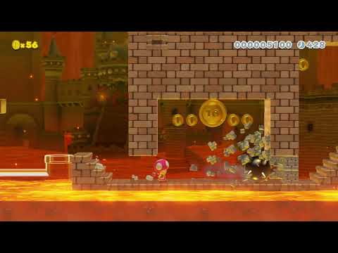 Boulder Smoulder by Nocturnowl 🍄 Super Mario Maker 2 #akm